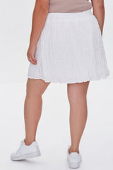 Plus Size Tiered Buttoned Mini Skirt | Forever 21 online