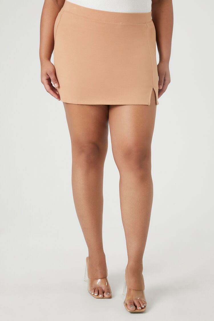Plus Size Fitted Mini Skirt | Forever 21 near me