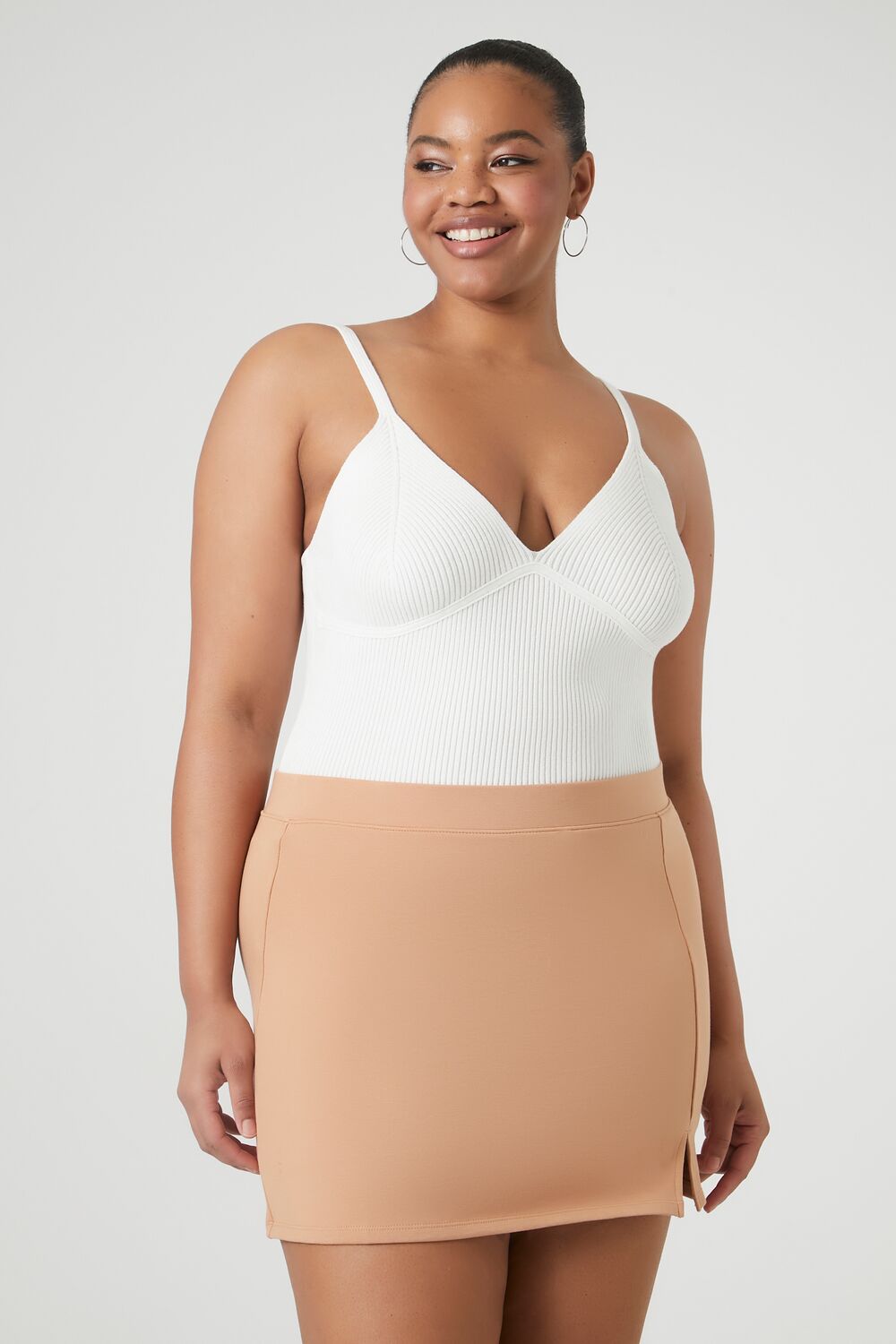 Plus Size Fitted Mini Skirt | Forever 21 near me