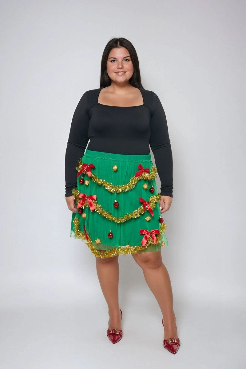 Plus Size Holiday Tutu Mini Skirt | Forever 21 near me