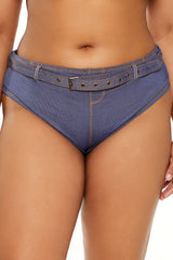 Plus Size Denim Bikini Bottoms | Forever 21 sale