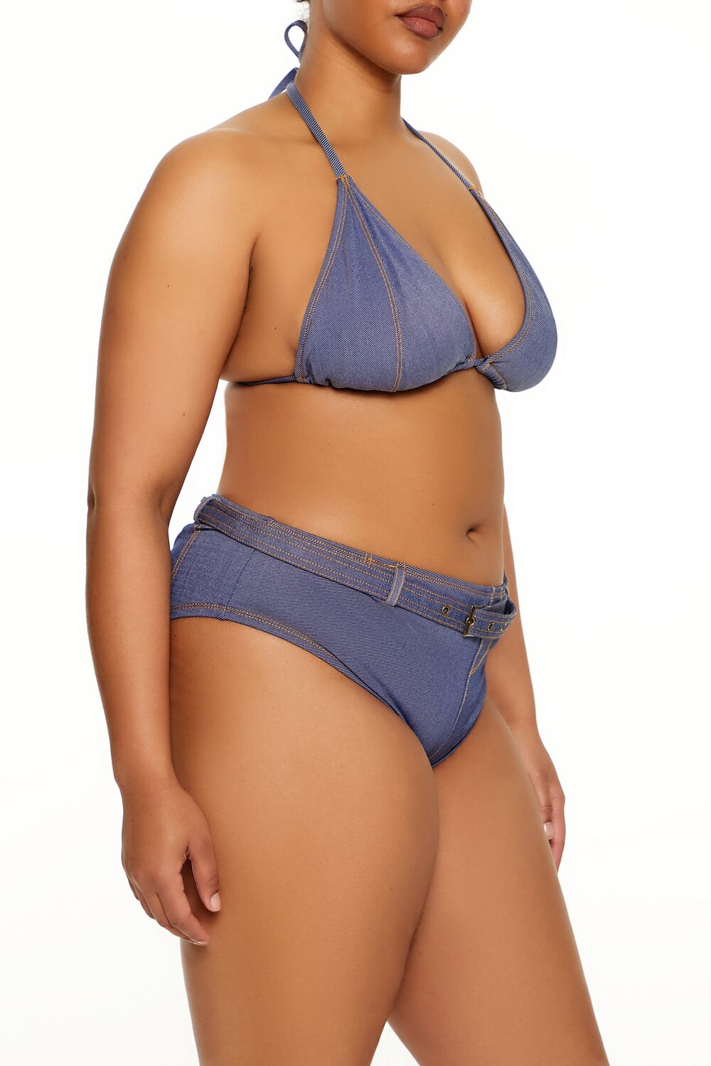 Plus Size Denim Bikini Bottoms | Forever 21 sale