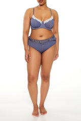 Plus Size Denim Underwire Bikini Top | Forever 21 on sale