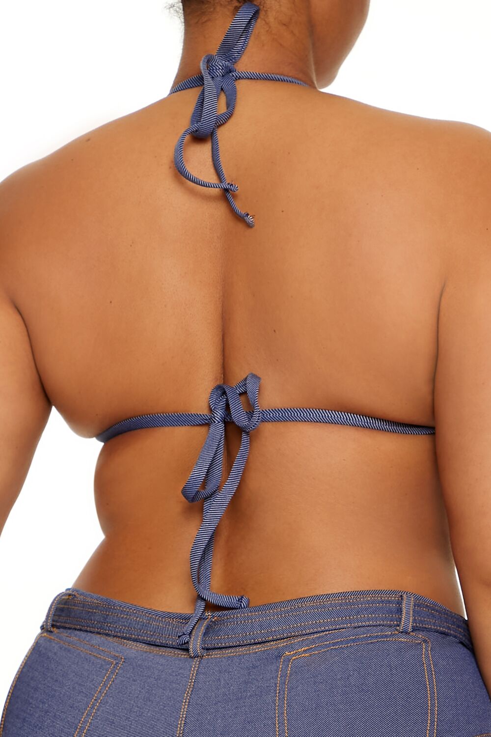 Plus Size Denim Bikini Top | Forever 21 discount