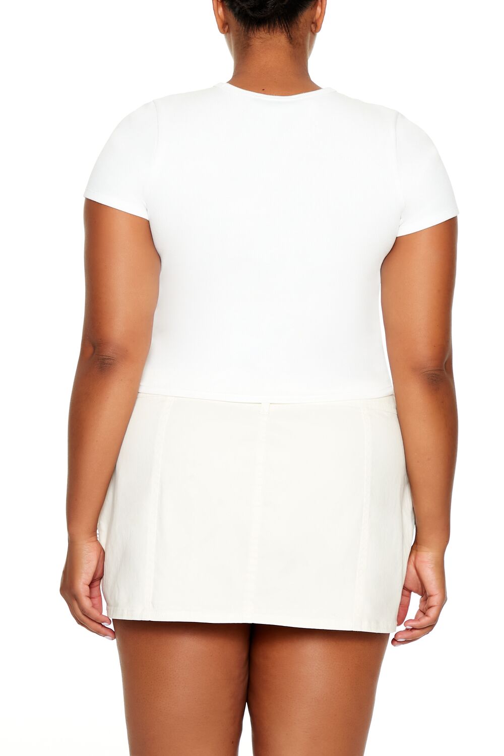 Plus Size Cap No Cap Baby Tee | Forever 21 US