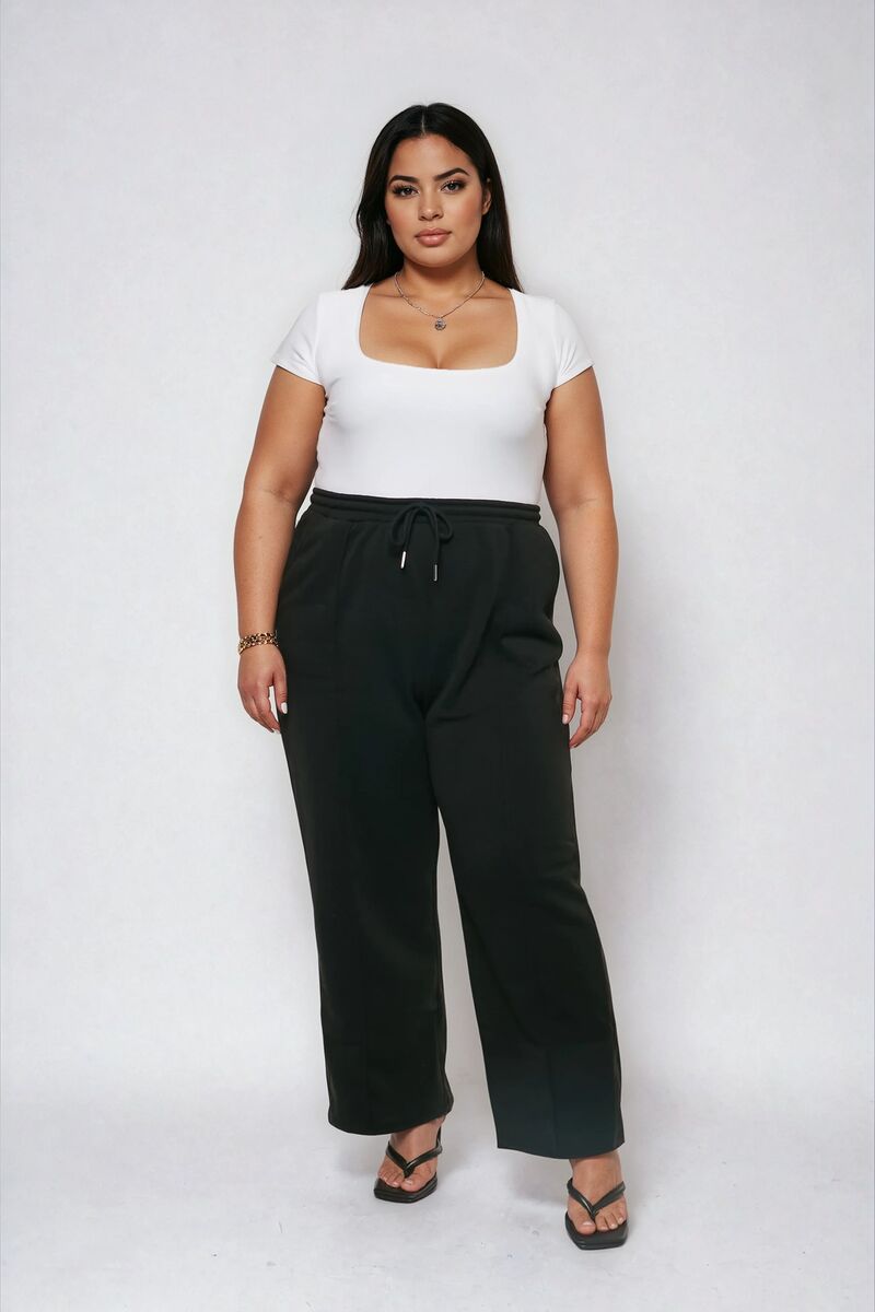 Plus Size Double Layer Top & Fleece Bottom Jumpsuit | Forever 21 online