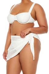 Plus Size Swim Cover-Up Mini Skirt | Forever 21 sale