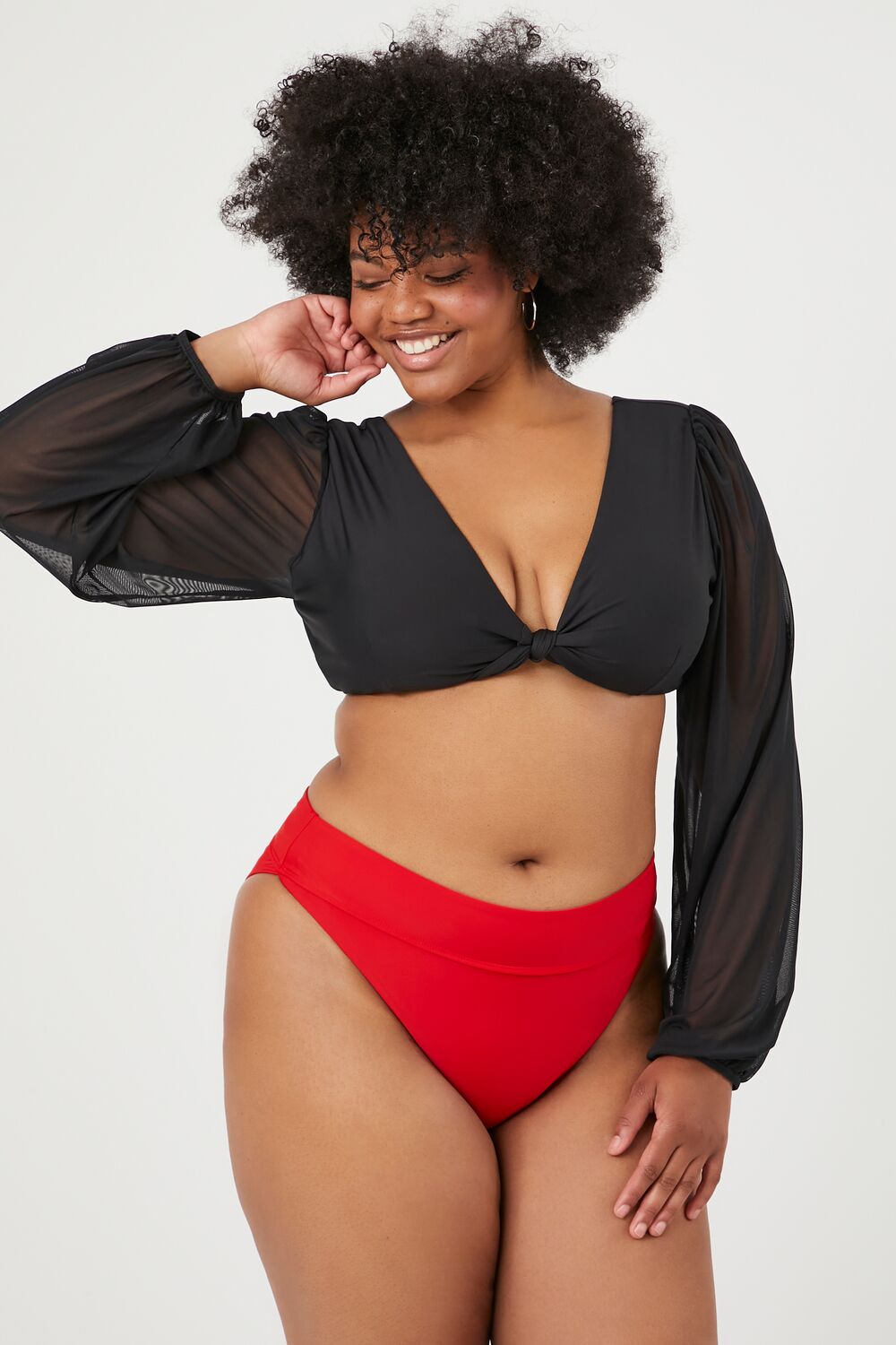 Plus Size High-Rise Bikini Bottoms | Forever 21 sale