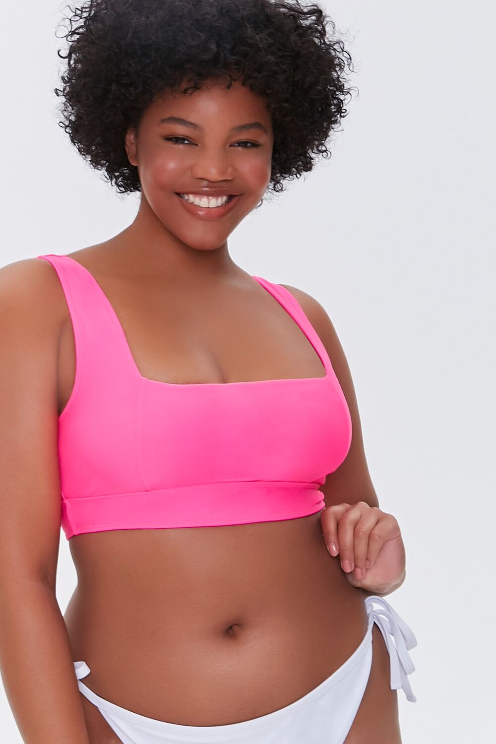 Plus Size Square-Neck Bikini Top | Forever 21 discount