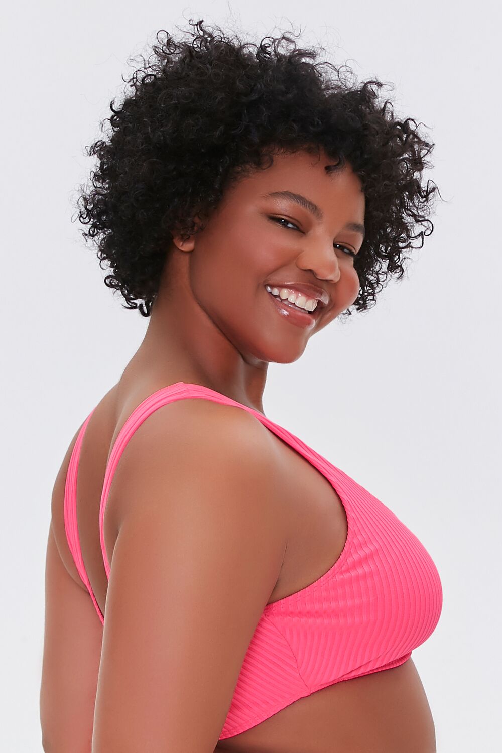 Plus Size Ribbed Bikini Top | Forever 21 US