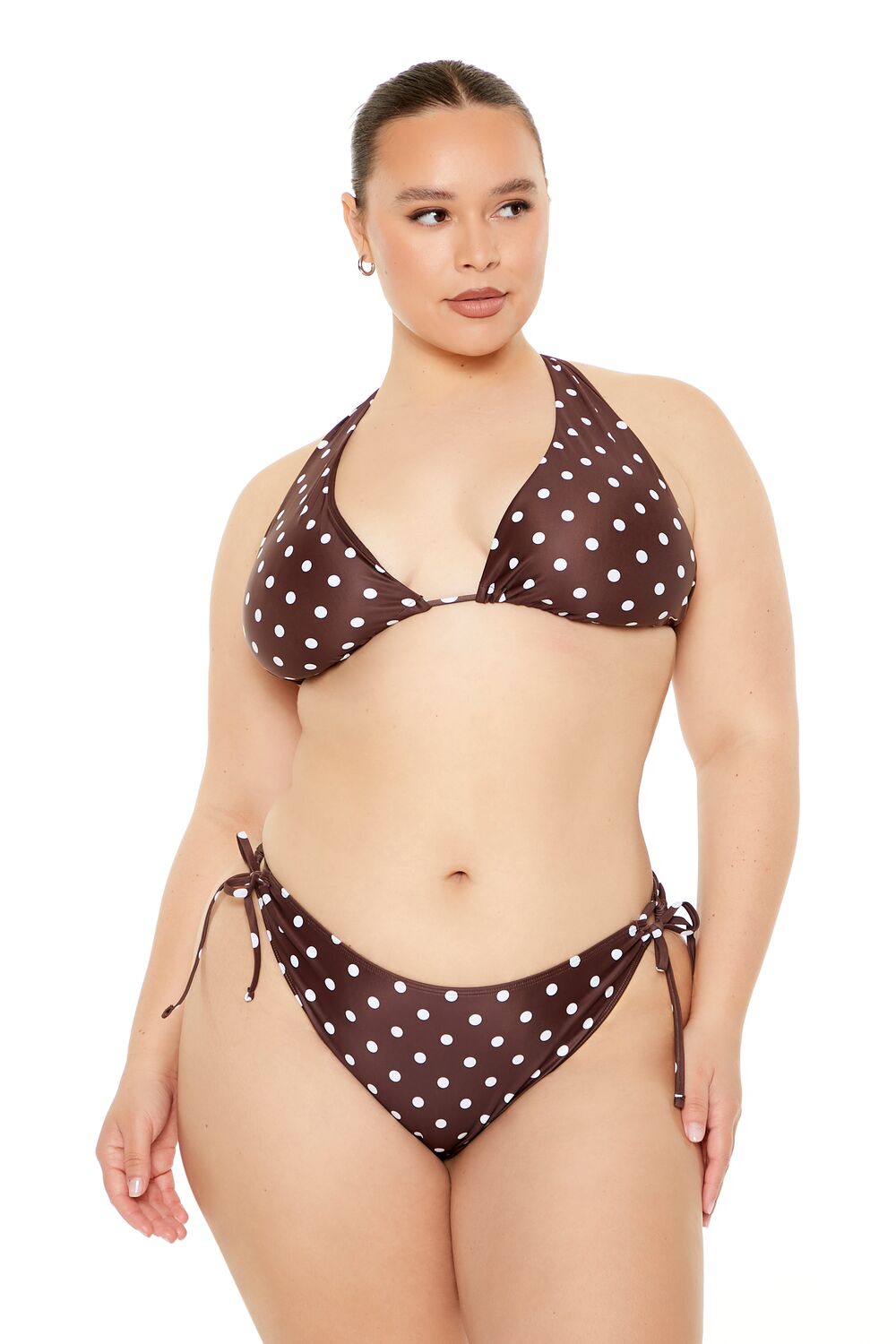 Plus Size Polka Dot Bikini Bottoms | Forever 21 online