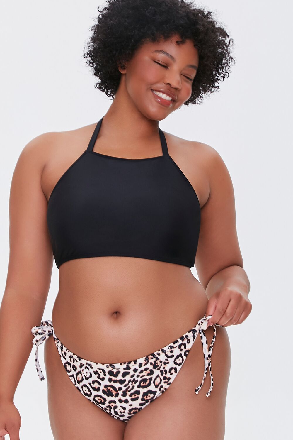 Plus Size Leopard Bikini Bottoms | Forever 21 on sale