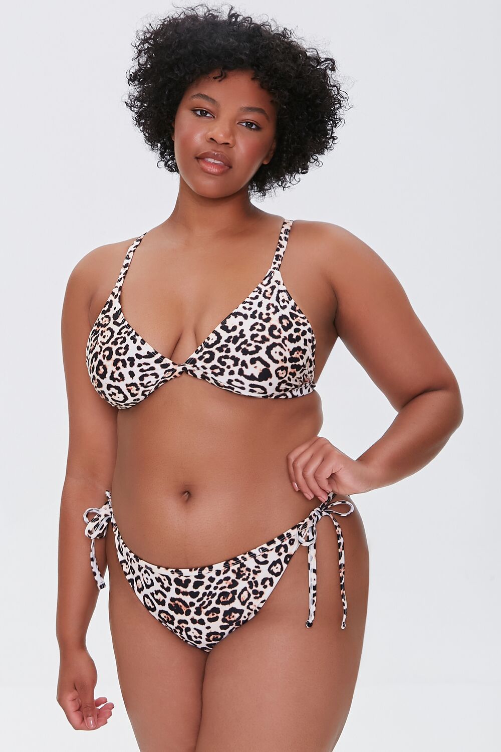 Plus Size Leopard Bikini Bottoms | Forever 21 on sale