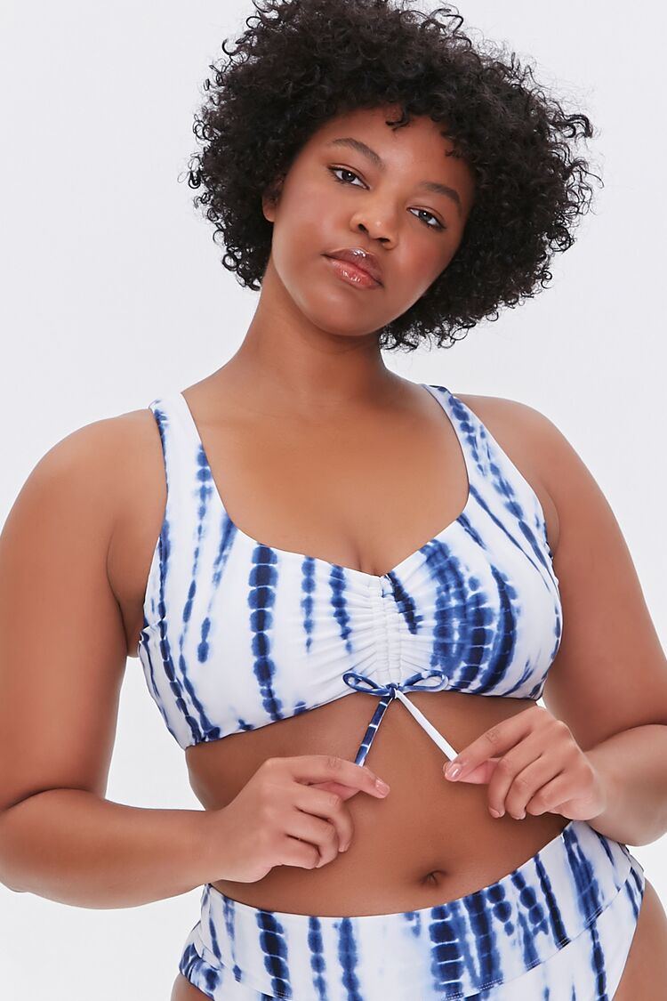 Plus Size Tie-Dye Bikini Top | Forever 21 discount