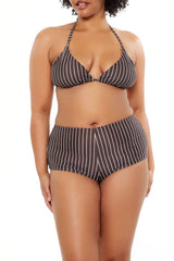 Plus Size Pinstriped Bikini Bottoms | Forever 21 near me