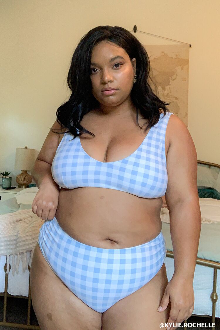 Plus Size Gingham Bralette Bikini Top | Forever 21 discount