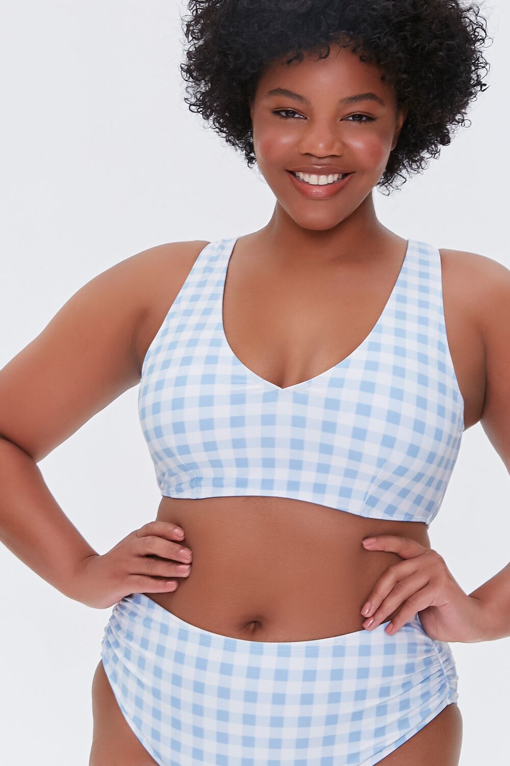 Plus Size Gingham Bralette Bikini Top | Forever 21 discount