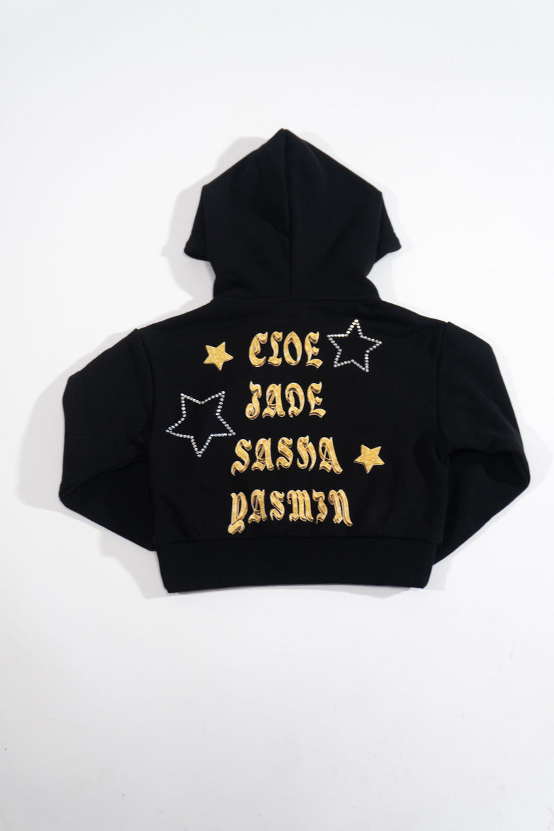 Kids Bratz Rhinestone Star Hoodie | Forever 21 US