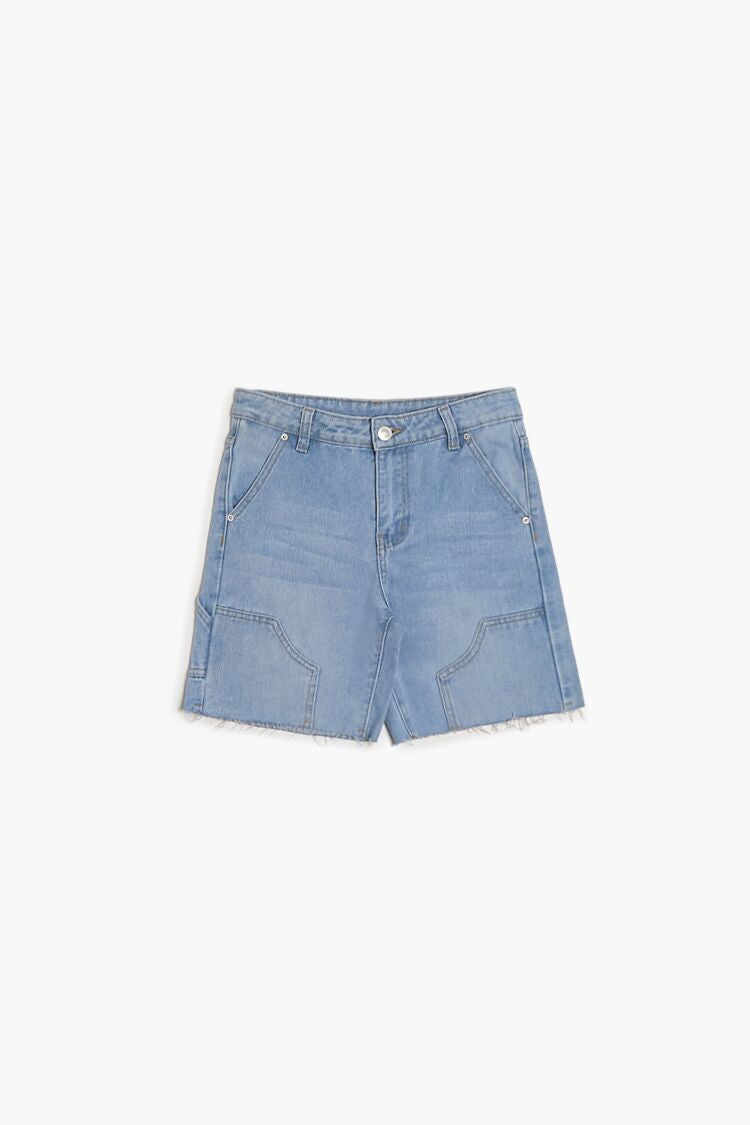 Girls Frayed Denim Shorts (Kids) | Forever 21 sale