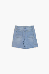 Girls Frayed Denim Shorts (Kids) | Forever 21 sale