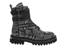 Newsprint Boot with Ankle Monk Straps | Forever 21 on sale