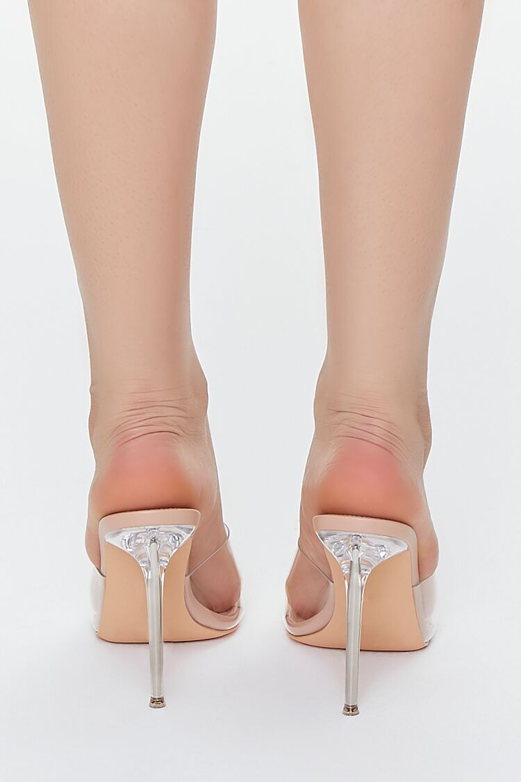 Open-Toe Lucite Stiletto Heels | Forever 21 outlet