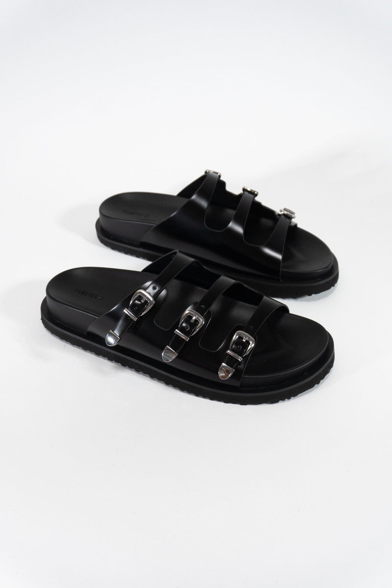 Chunky Faux Leather Sandals | Forever 21 sale