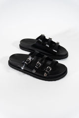 Chunky Faux Leather Sandals | Forever 21 sale