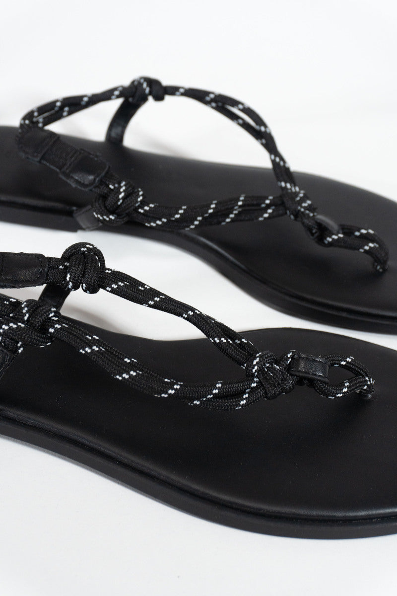 Braided Strap Faux Leather Flip-Flops | Forever 21 US