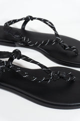 Braided Strap Faux Leather Flip-Flops | Forever 21 US