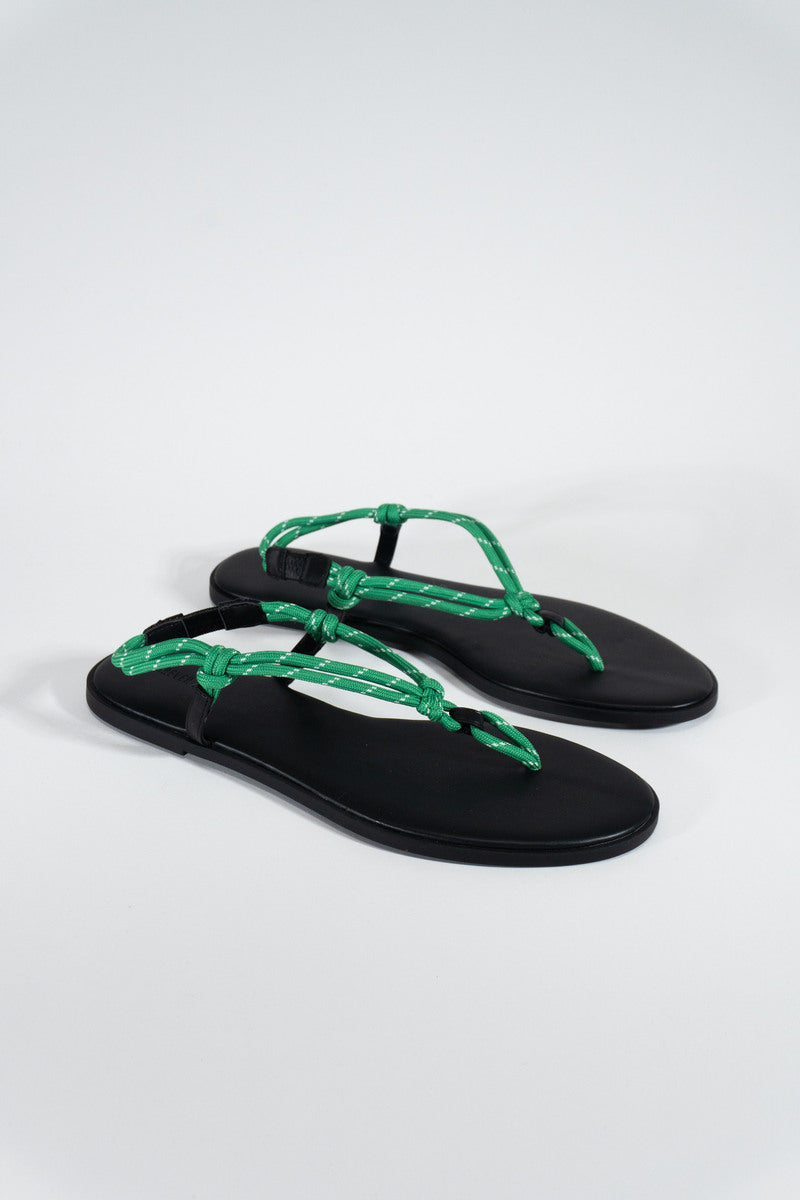 Braided Strap Faux Leather Flip-Flops | Forever 21 US