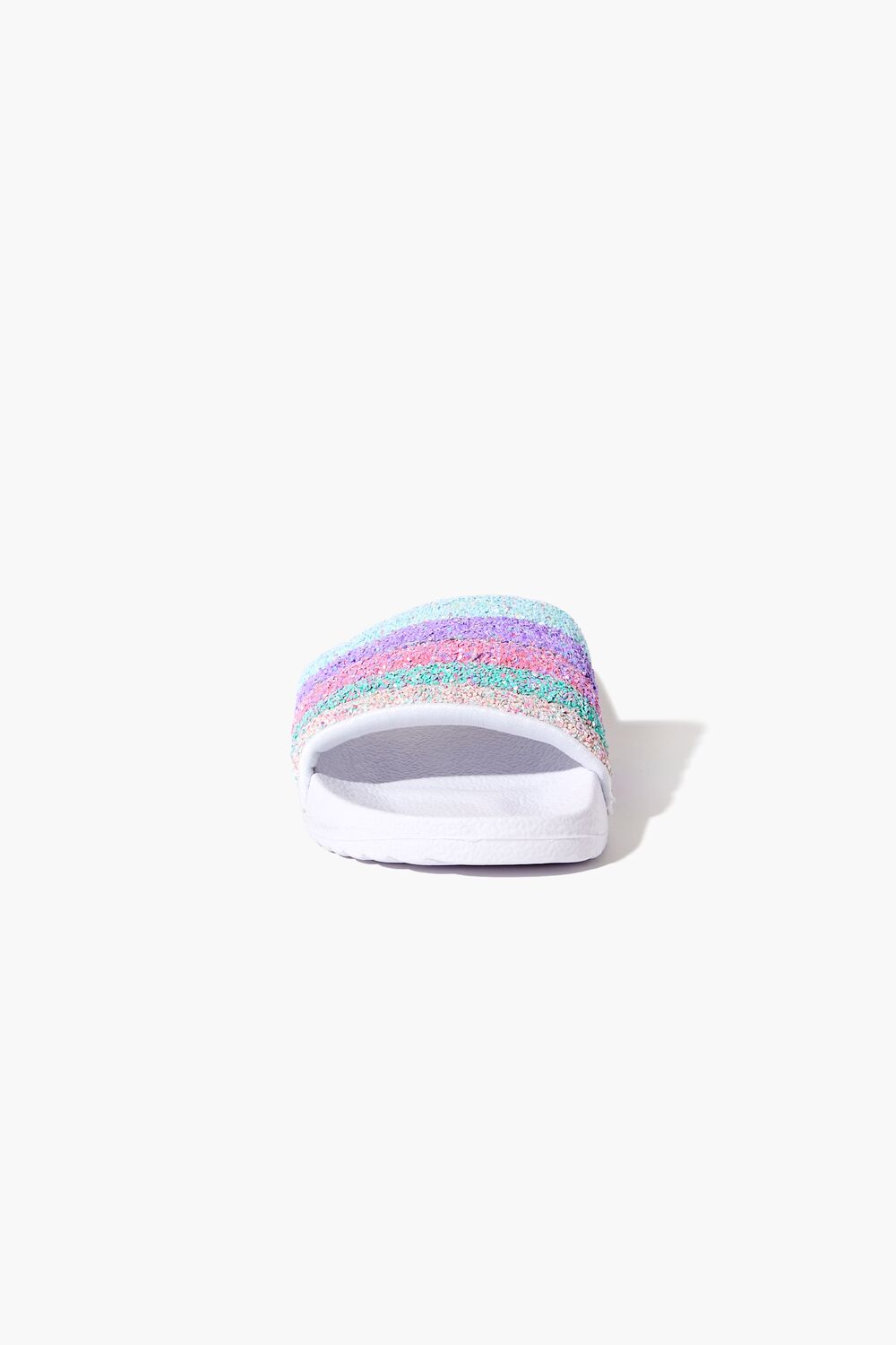Girls Striped Sequin Slides (Kids) | Forever 21 outlet