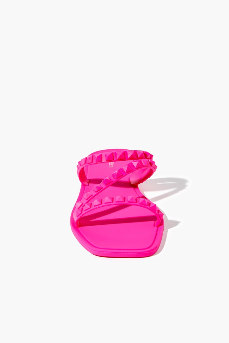 Studded Square-Toe Sandals | Forever 21 online