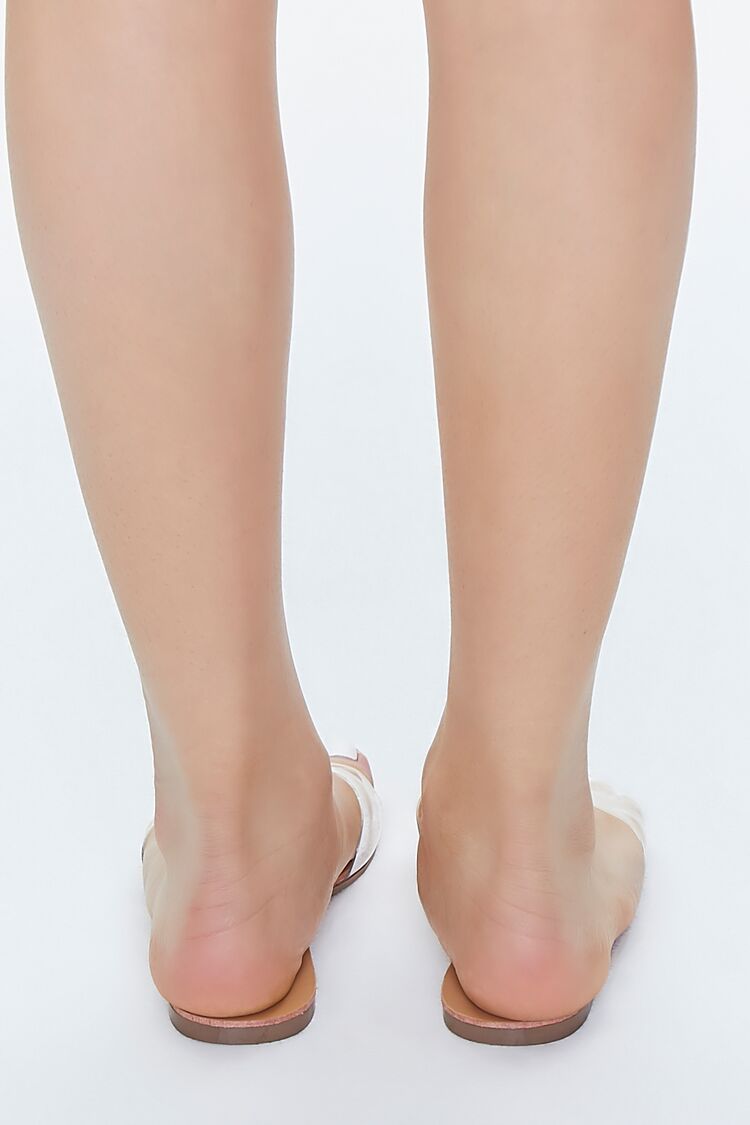 Faux Leather Slip-On Sandals | Forever 21 near me