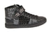 Leather Newsprint High Top Ankle Shoes | Forever 21 on sale