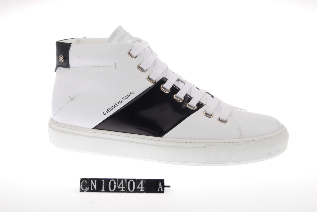 Costume National Logo Stripe High Top Sneaker | Forever 21 discount