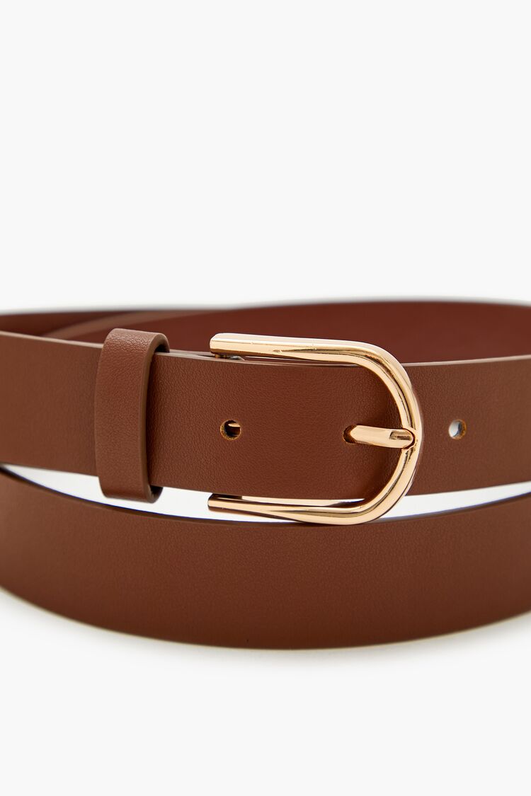 Faux Leather Buckle Belt | Forever 21 outlet
