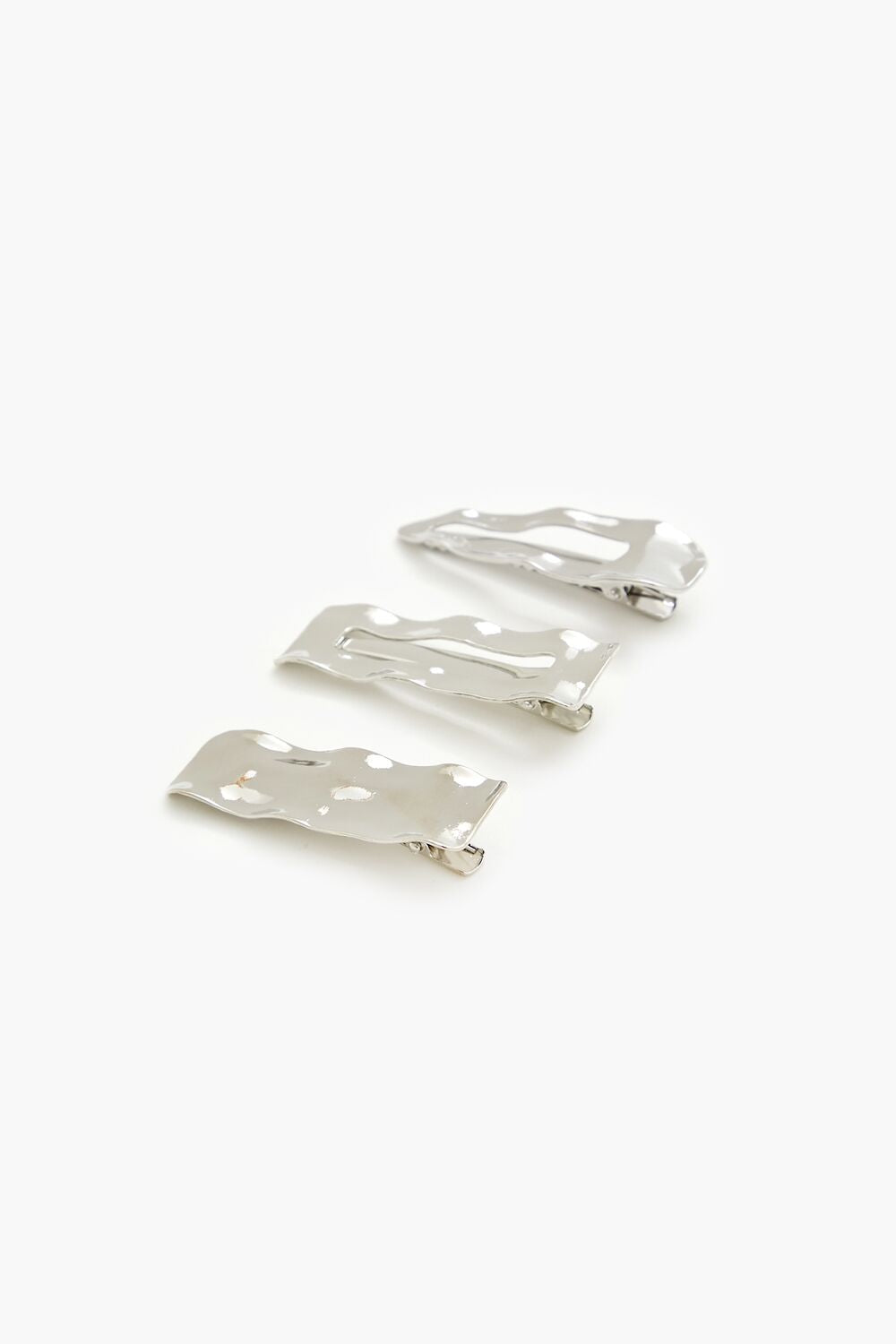 Hammered Geo Hair Clip Set | Forever 21 near me