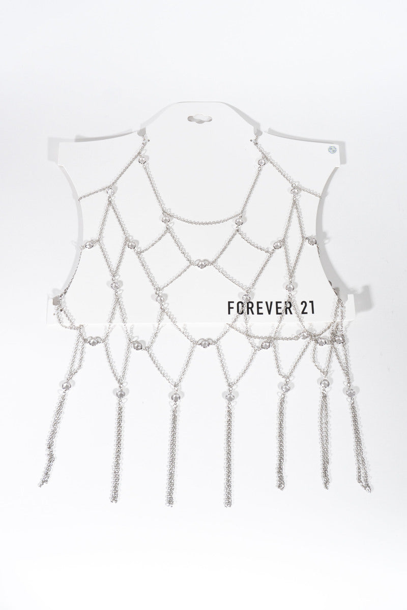 Rhinestone Drape Body Chain | Forever 21 sale