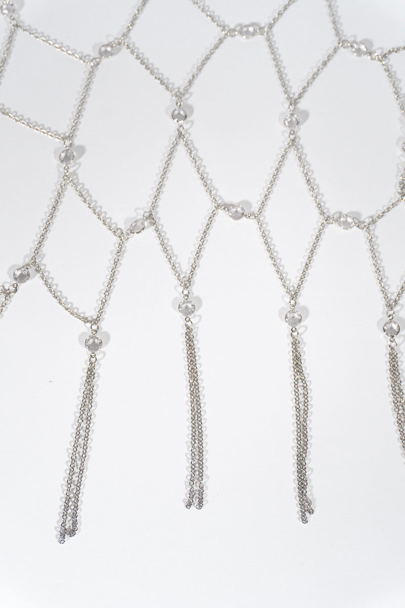 Rhinestone Drape Body Chain | Forever 21 sale