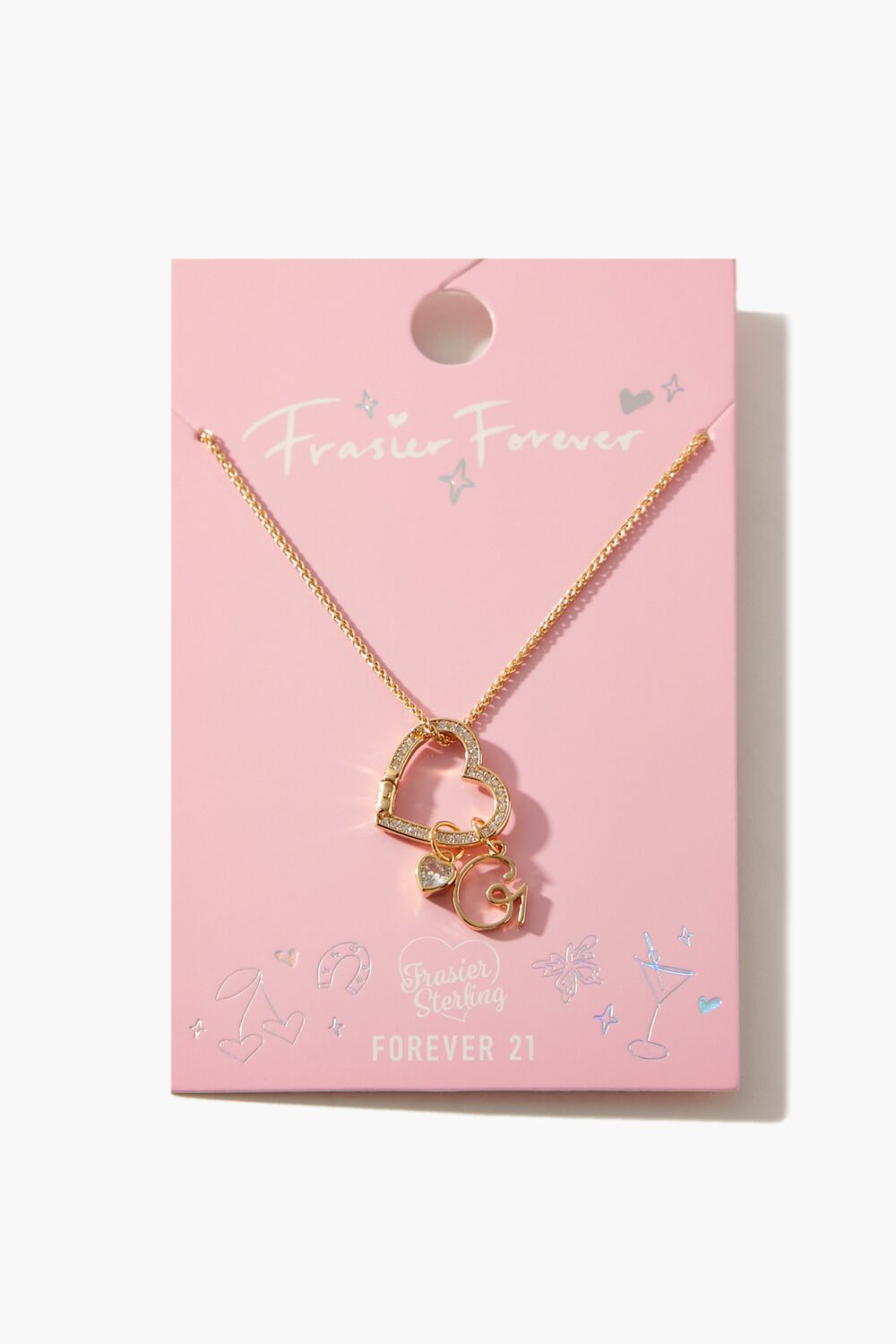 Frasier Sterling Initial Necklace | Forever 21 online