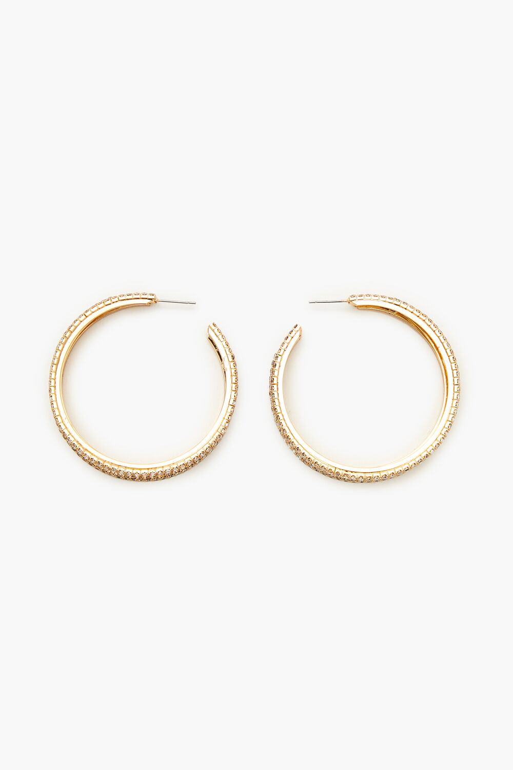 Rhinestone Multi-Hoop Earrings | Forever 21 outlet