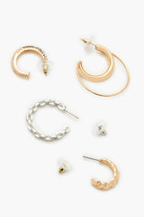 Assorted Hoop Earring Set | Forever 21 online