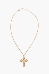Iridescent Cross Pendant Necklace | Forever 21 online