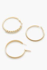 Etched Rhinestone Hoop Earrings | Forever 21 near me