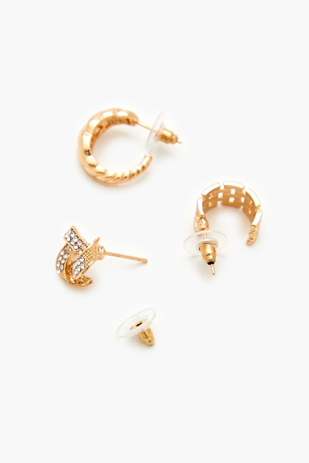 Twisted Stud & Hoop Earring Set | Forever 21 sale