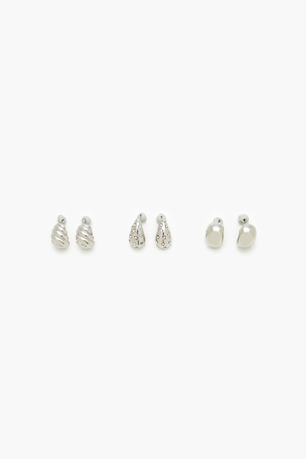 Rhinestone Hoop Earring Set | Forever 21 discount