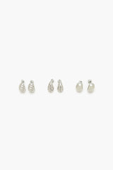 Rhinestone Hoop Earring Set | Forever 21 discount
