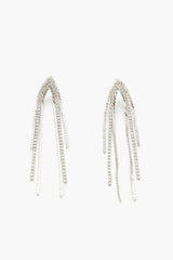 Rhinestone Box Chain Drop Earrings | Forever 21 sale
