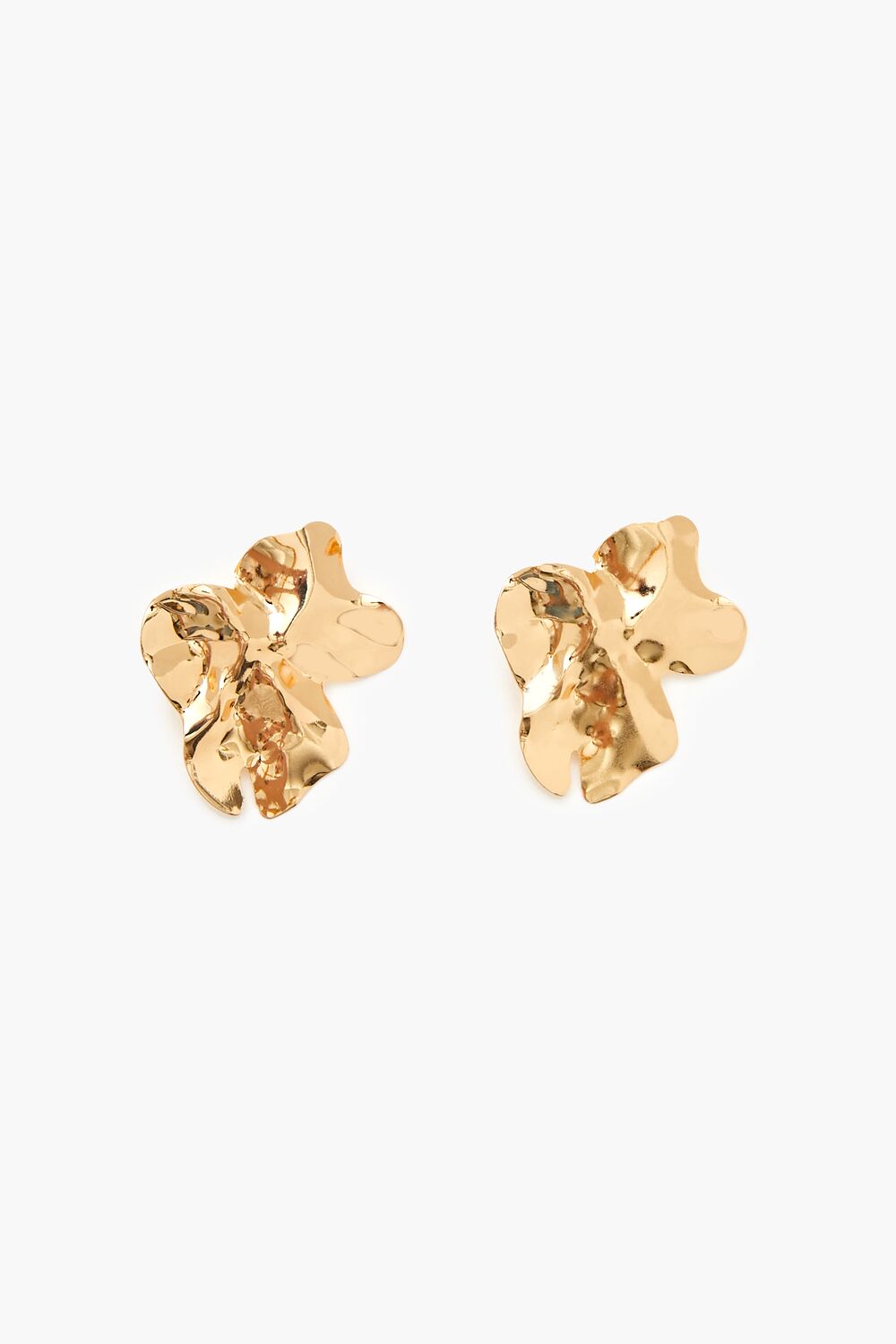 Hammered Abstract Drop Earrings | Forever 21 sale